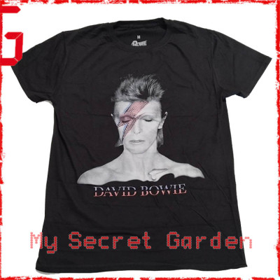David Bowie - Aladdin Sane Official T Shirt ( Men XL ) ***READY TO SHIP from Hong Kong***